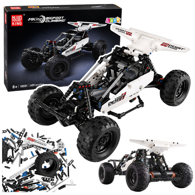 Klocki Konstrukcyjne Auto Terenowe Zdalnie Sterowane RC 4x4 Off Road 409 el.
