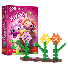 Gra dla dzieci Connect Kwiaty Trefl 02887