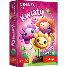 Gra dla dzieci Connect Kwiaty Trefl 02887