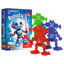Gra dla dzieci Connect Roboty Trefl 02888