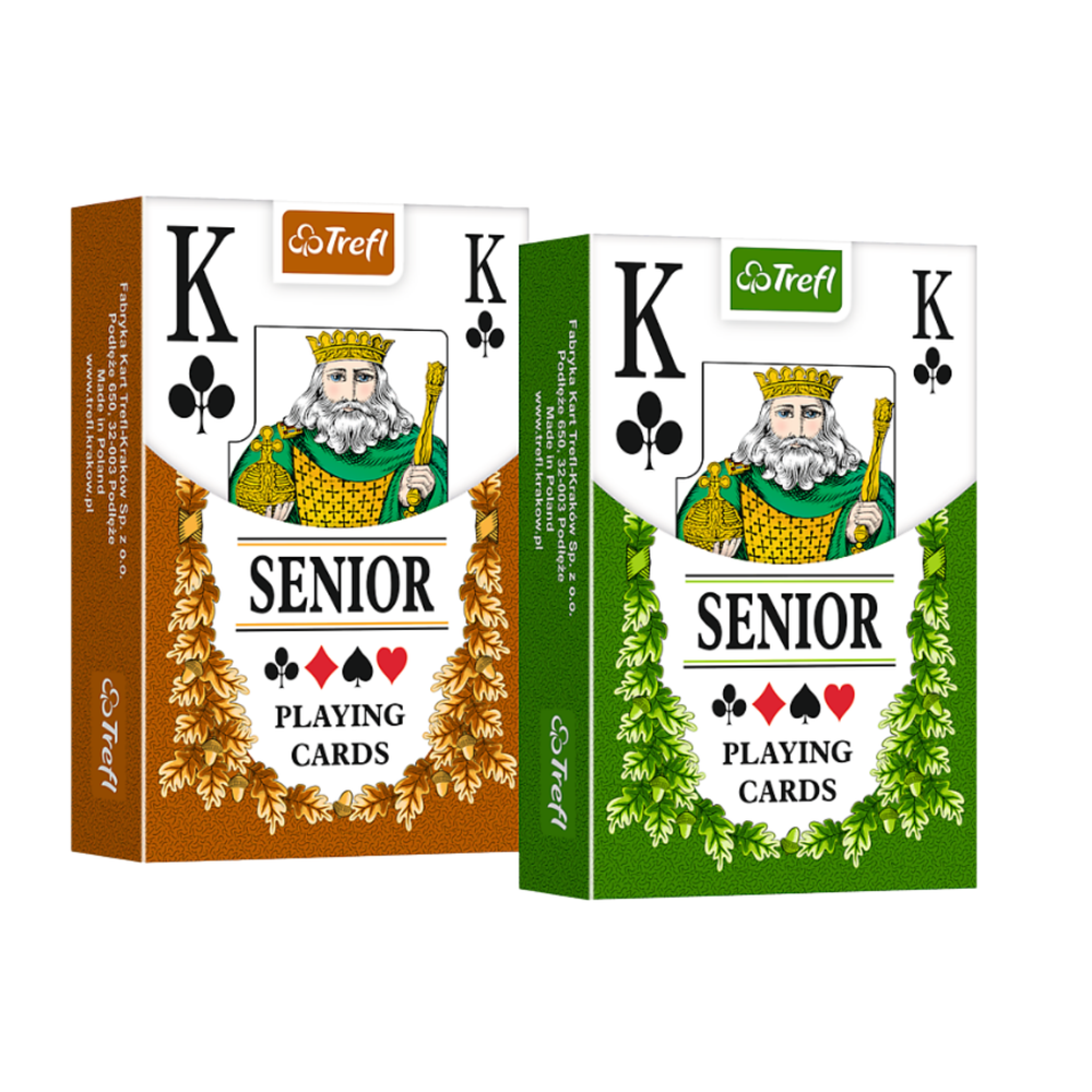 Karty do gry 55 listków Classic Senior Trefl K14917