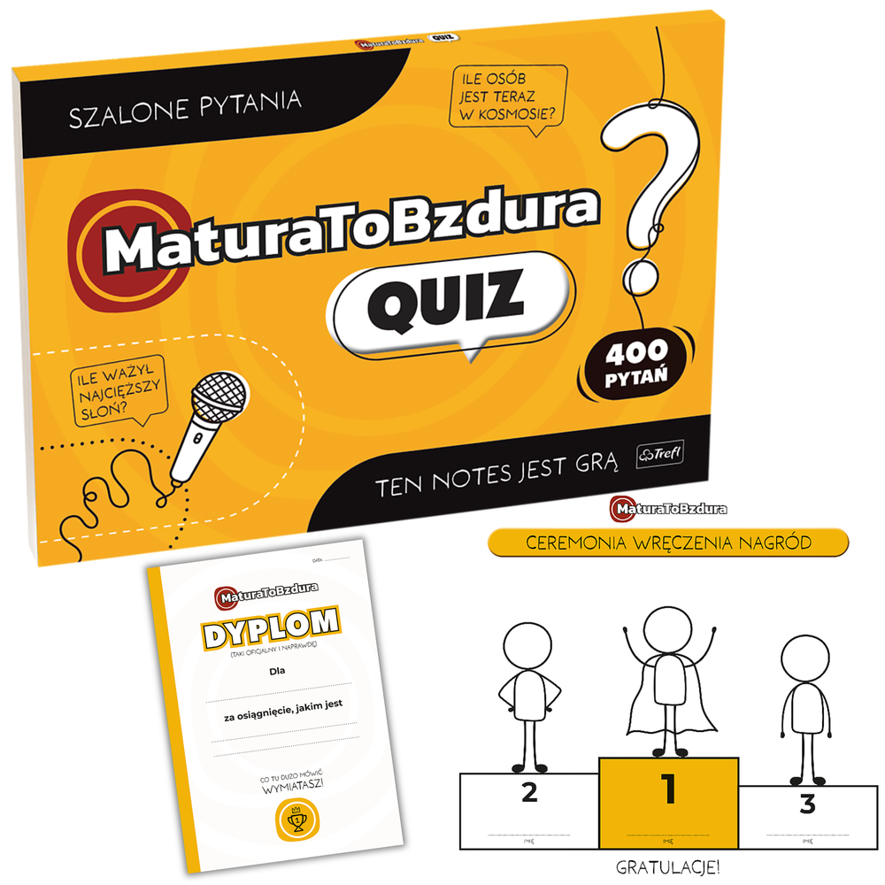 Gra MaturaToBzdura Trefl 30071