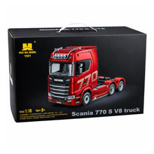 Ciągnik Siodłowy Scania Zdalnie Sterowany RC Huina 1501 Szary Srebrny 1:18