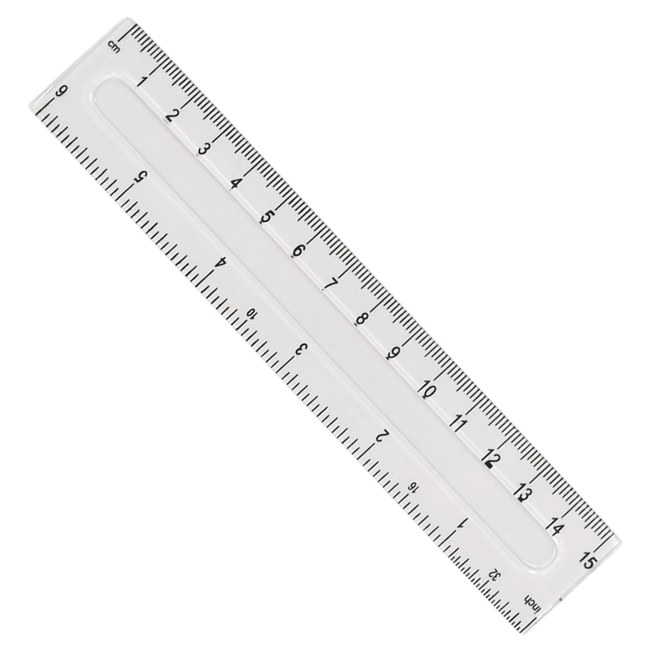 Linijka GRAND plastikowa 15 cm