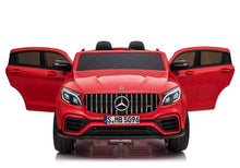 Auto na Akumulator Mercedes GLC 63S Dwuosobowy LED MP3 Czerowny Lakierowany