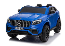 Auto na Akumulator Mercedes GLC 63S Dwuosobowy LED MP4 Niebieski Lakierowany