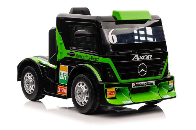 Auto Na Akumulator Ciężarówka Mercedes XMX622 Światła LED Pilot Zielony