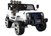 Auto na Akumulator S2388 Pilot Światła LED Radio Jeep Biały 4x45W