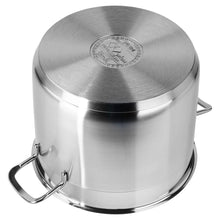 Garnek stalowy z pokrywką ANETT 22 cm, 6,5 l