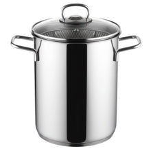 Garnek do szparagów i makaronu stalowy z sitkiem i pokrywką ANETT 16 cm, 4,2 l