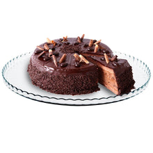 Patera na tort szklana 32 cm — zdjęcie 3
