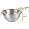 Cedzak kuchenny stalowy 24 cm