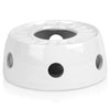 Podgrzewacz pod dzbanek do herbaty ceramiczny biały 14 cm