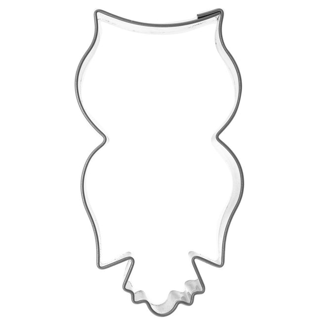Wykrawacz do ciastek stalowy sowa 7 cm