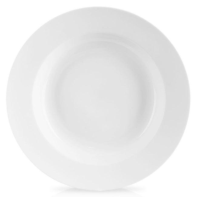 Talerz obiadowy głęboki porcelanowy MONA 24,5 cm, 350 ml