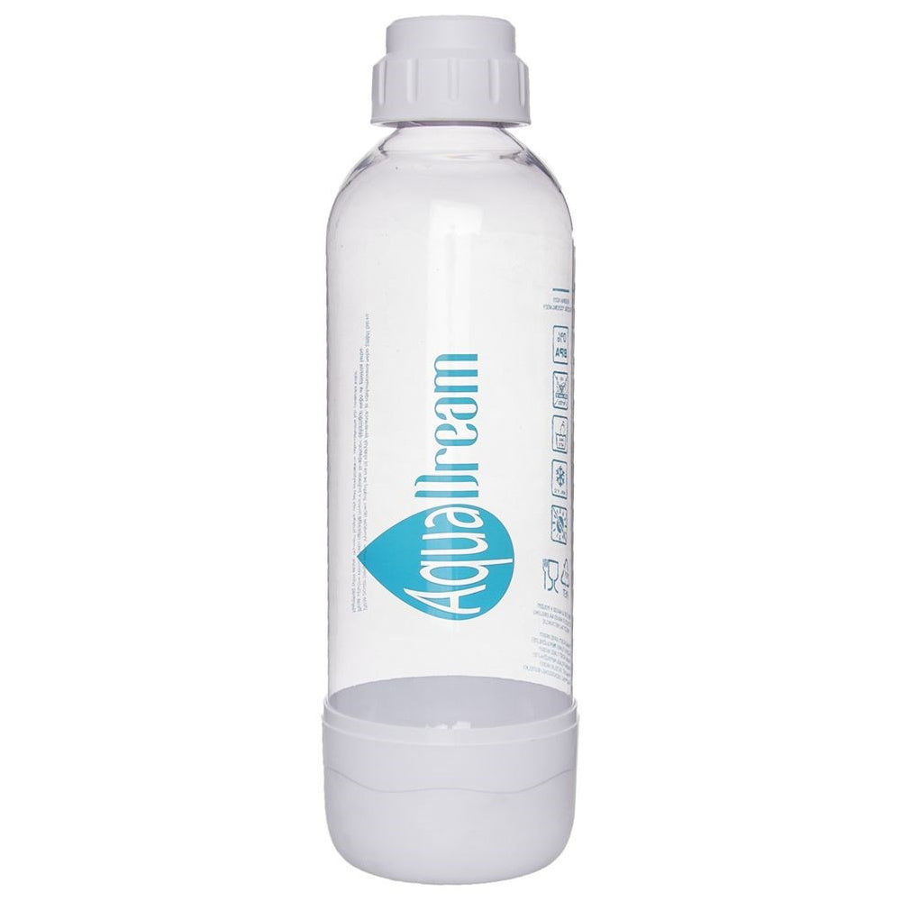 Butelka na wodę do saturatora biała AQUADREAM 1,1 l