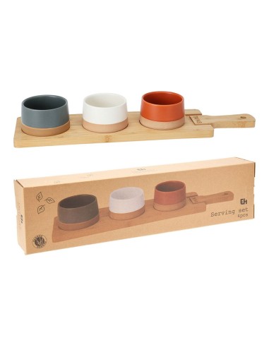 Miseczki na przekąski ceramiczne 48 cm 4 el.