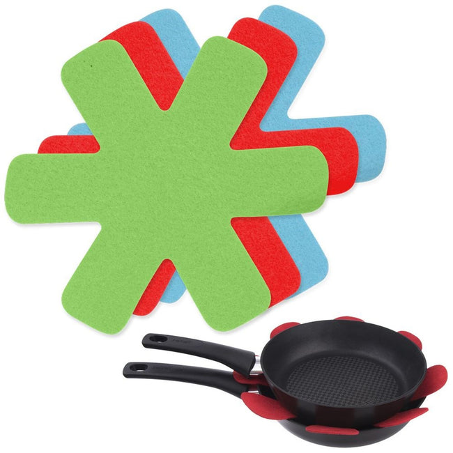 Przekładki ochronne do patelni 18 cm 5 szt.