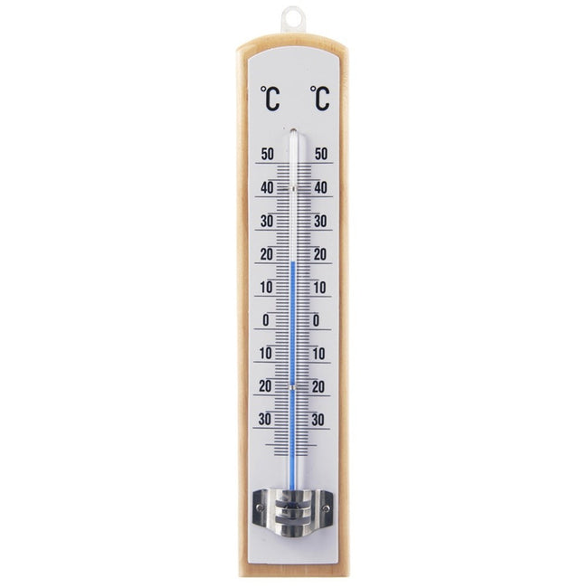 Termometr uniwersalny drewniany 21 cm