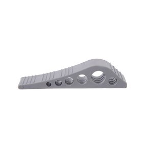 Stoper do drzwi szary 12x3x2,7 cm